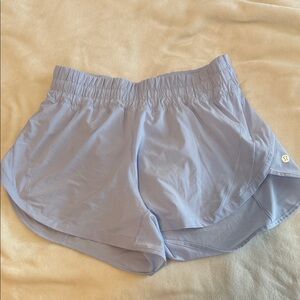 lululemon athletica Soft Blue Athletic Shorts